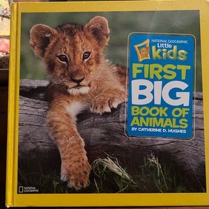 Natural geographic book about animals for kids.